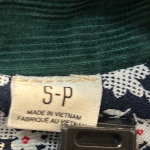 BDG Urban Outfitters Mushroom Corduroy Varsity Jacket Women’s Juniors Size S-P - Picture 6 of 11